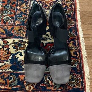 Prada suede heel
